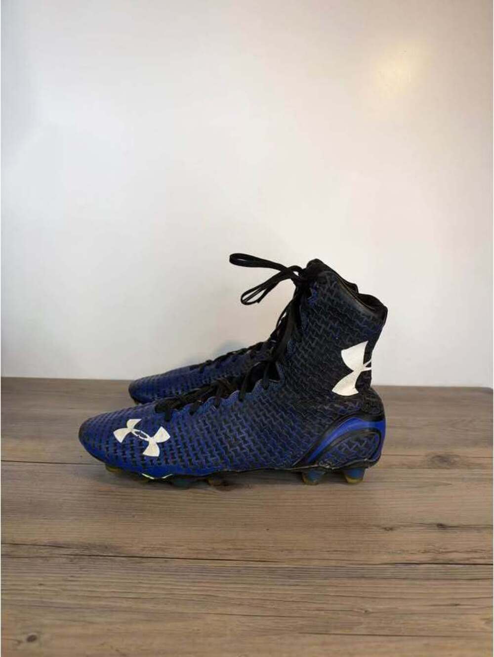 Under Armour Highlight MC Football Cleats 1246123-041 Royal Blue Size 10